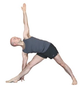 yoga for scoliosis_Triangle -Trikonasana
