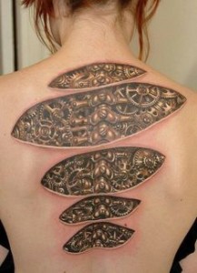 scoliosis tattoo