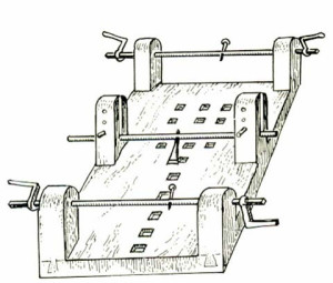 Hippocratic board with third bar by Orebasius