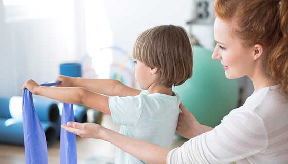 scoliosis treatment for child - exercises